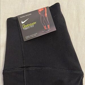 Nike Black Legendary Tight Fit Leggings NWT